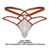 CandyMan 99833 Murse Thongs Color Red-White
